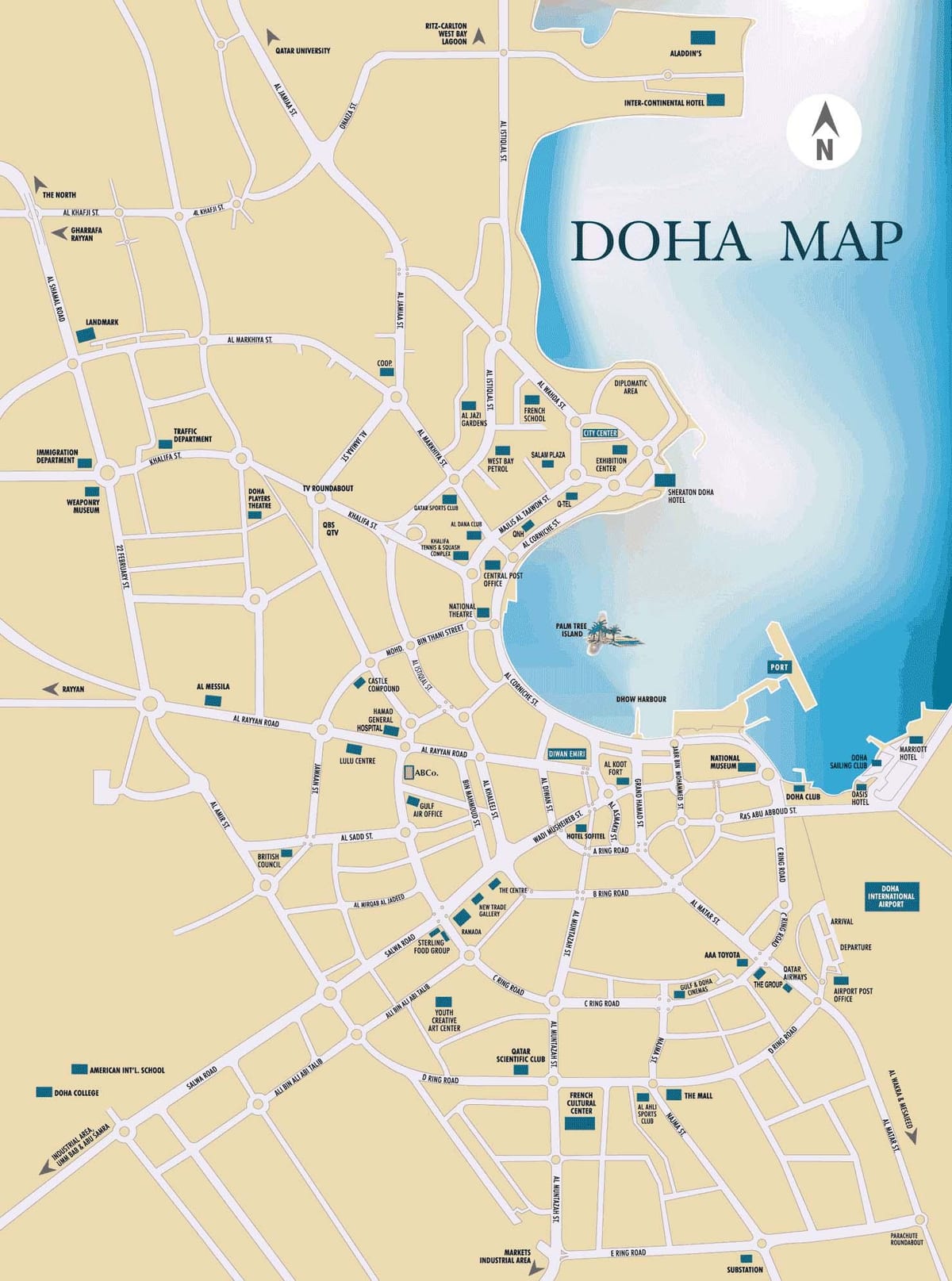 Harta e katarit, doha
